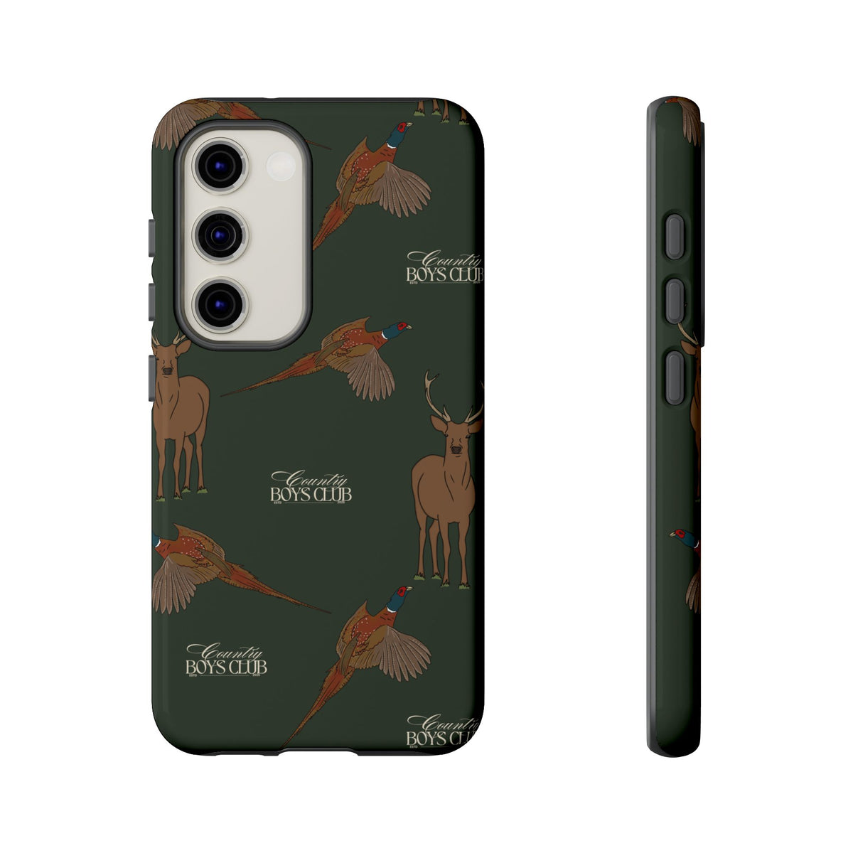 Field Green 'Boys Stags & Pheasants' Case  | CBC x Country Cases