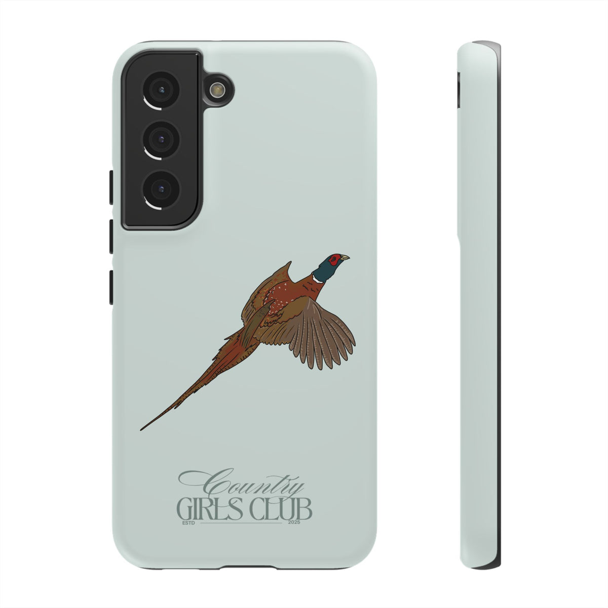 Duck Egg Blue 'Girls Pheasant' Case  | CGC x Country Cases