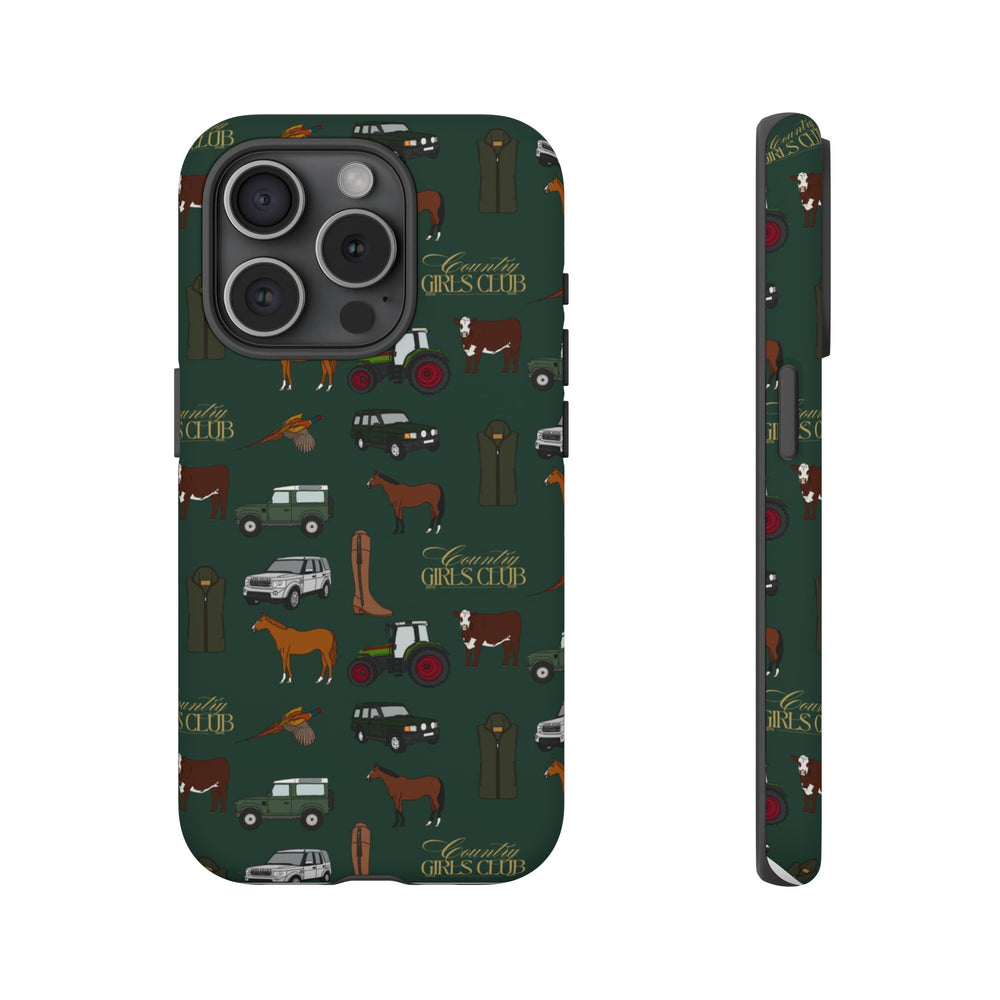 Green Country Girls Club x Country Cases iPhone Case