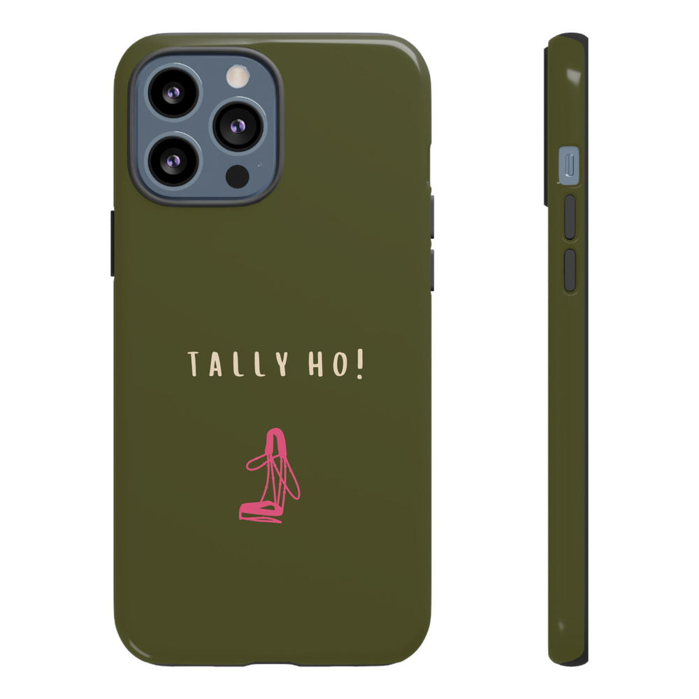 Green & Pink 'Tally Ho!' (Bridle)