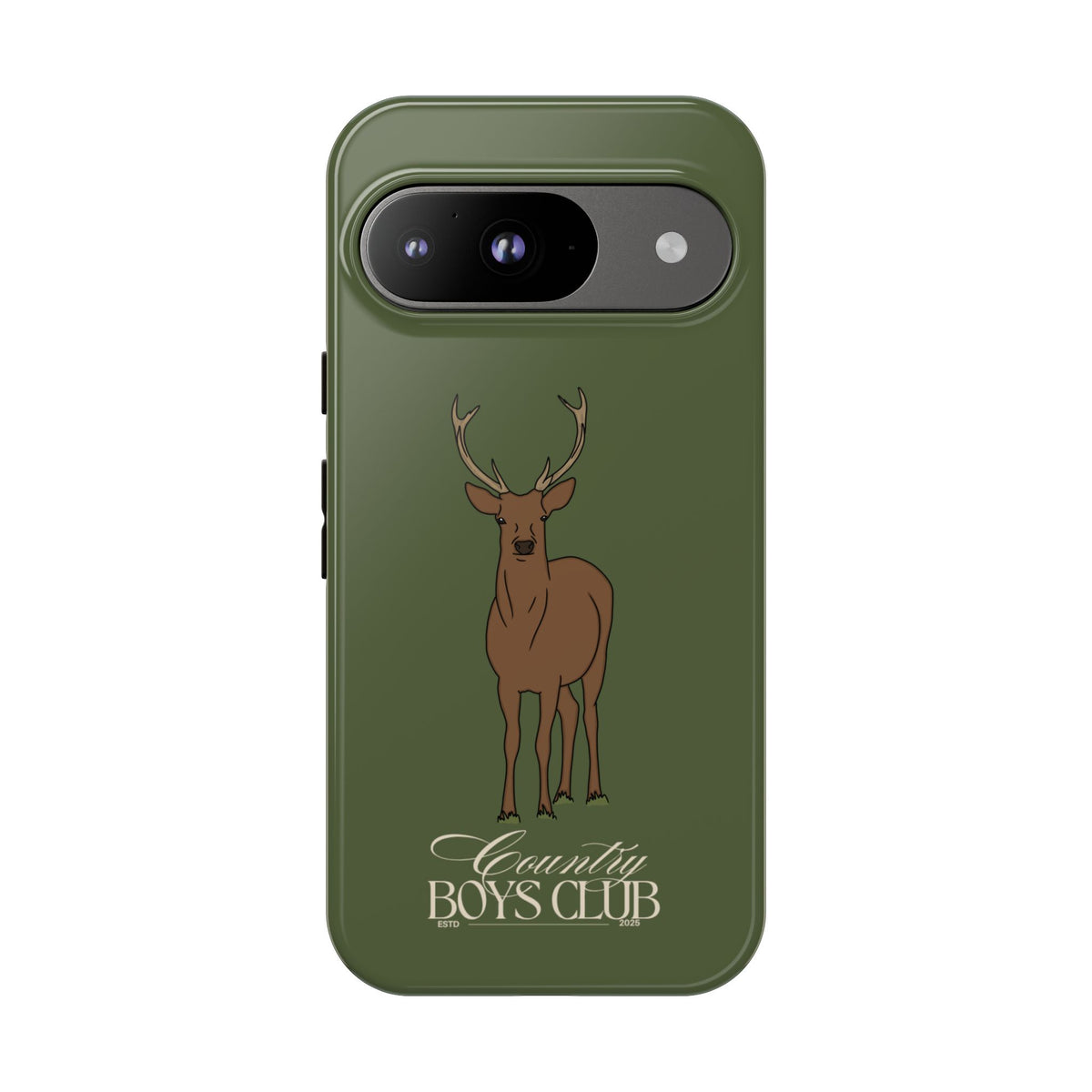 Green Country Boys Club Deer Stalking Case  | CGC x Country Cases