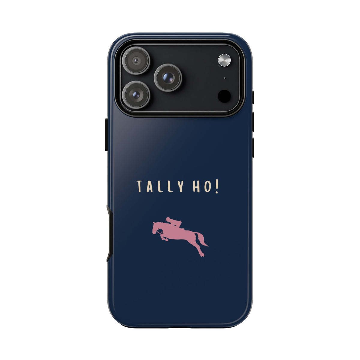 Navy & Pink 'Tally Ho!' (Horse)