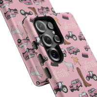 Pink Country Girls Club x Country Cases Android Phone Case