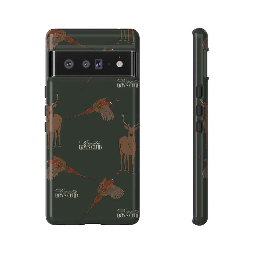Field Green 'Boys Stags & Pheasants' Case  | CBC x Country Cases
