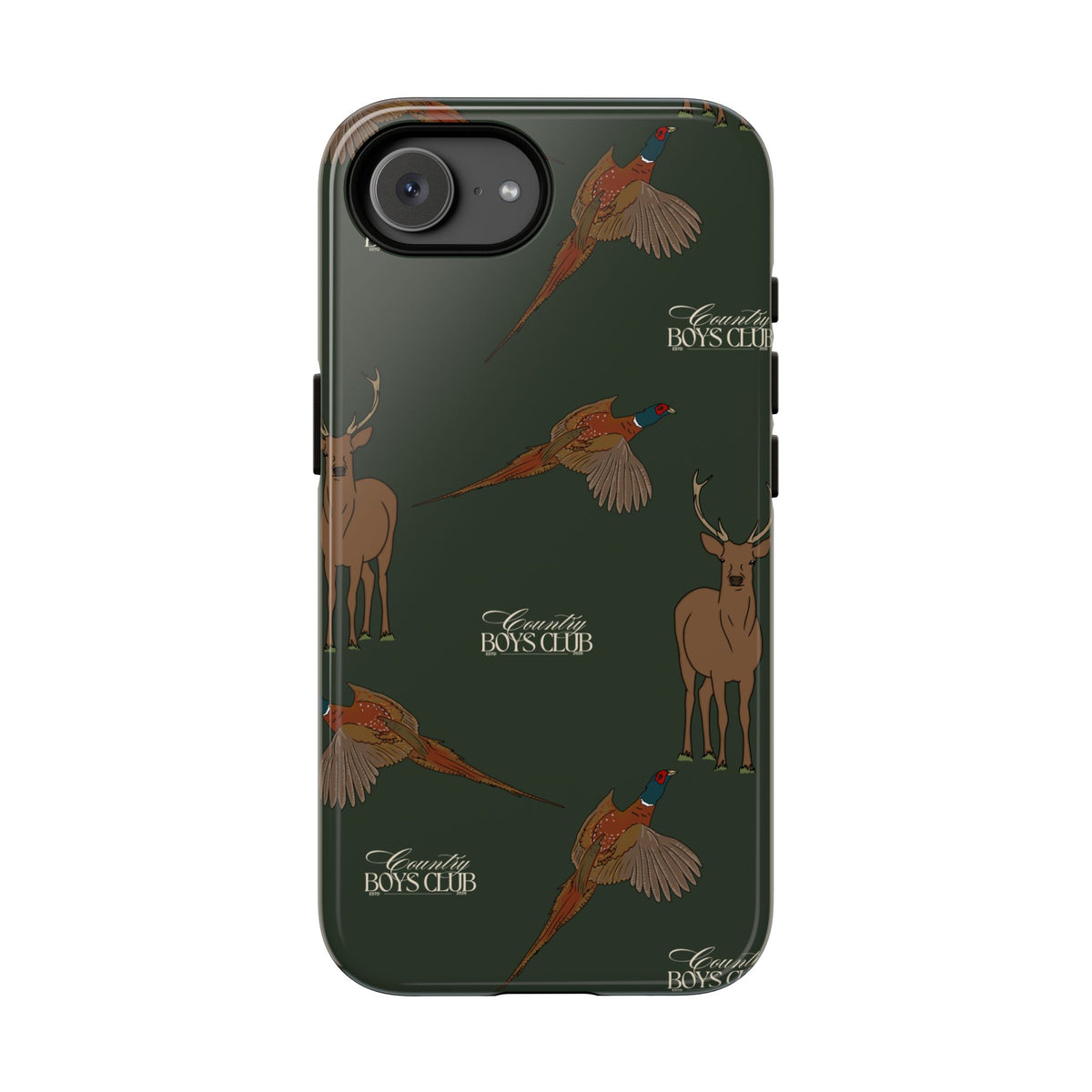 Field Green 'Boys Stags & Pheasants' Case  | CBC x Country Cases