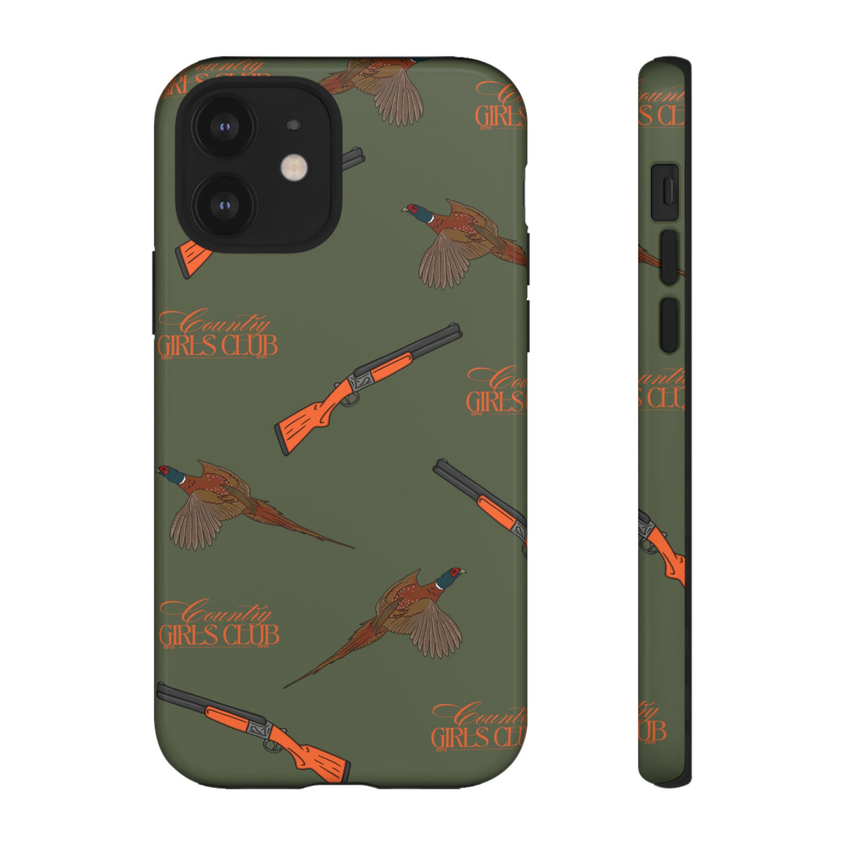 Green & Orange Beaters Case (Girls)  | CGC x Country Cases