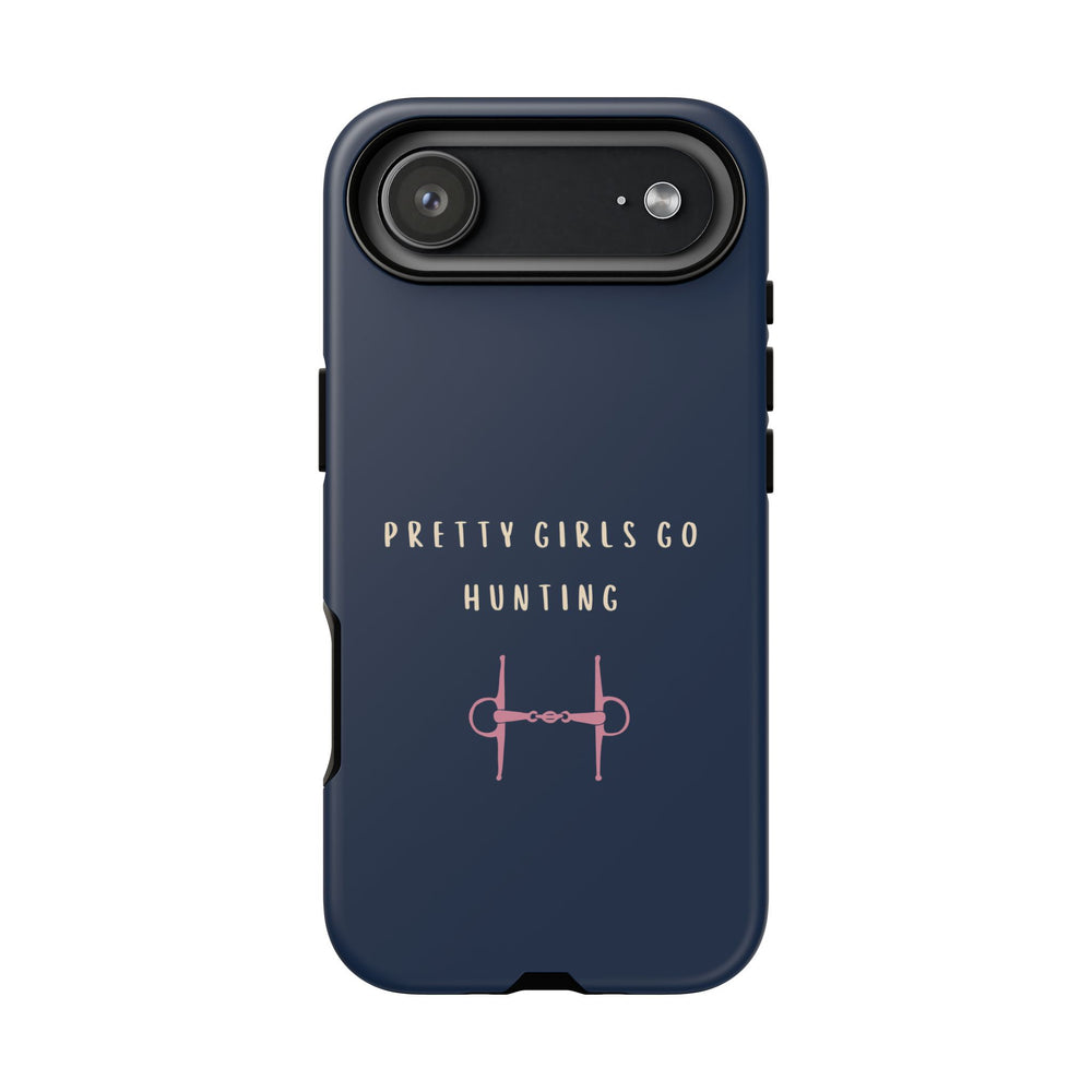Navy & Pink 'Pretty Girls Go Hunting' (Snaffle)