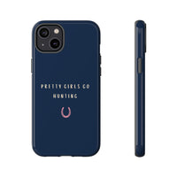 Copy of Navy & Pink 'Pretty Girls Go Hunting' (Horse Shoe)