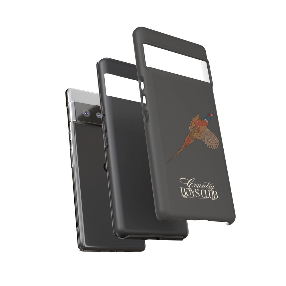 Charcoal 'Country Boys Club Pheasant' Case  | CGC x Country Cases