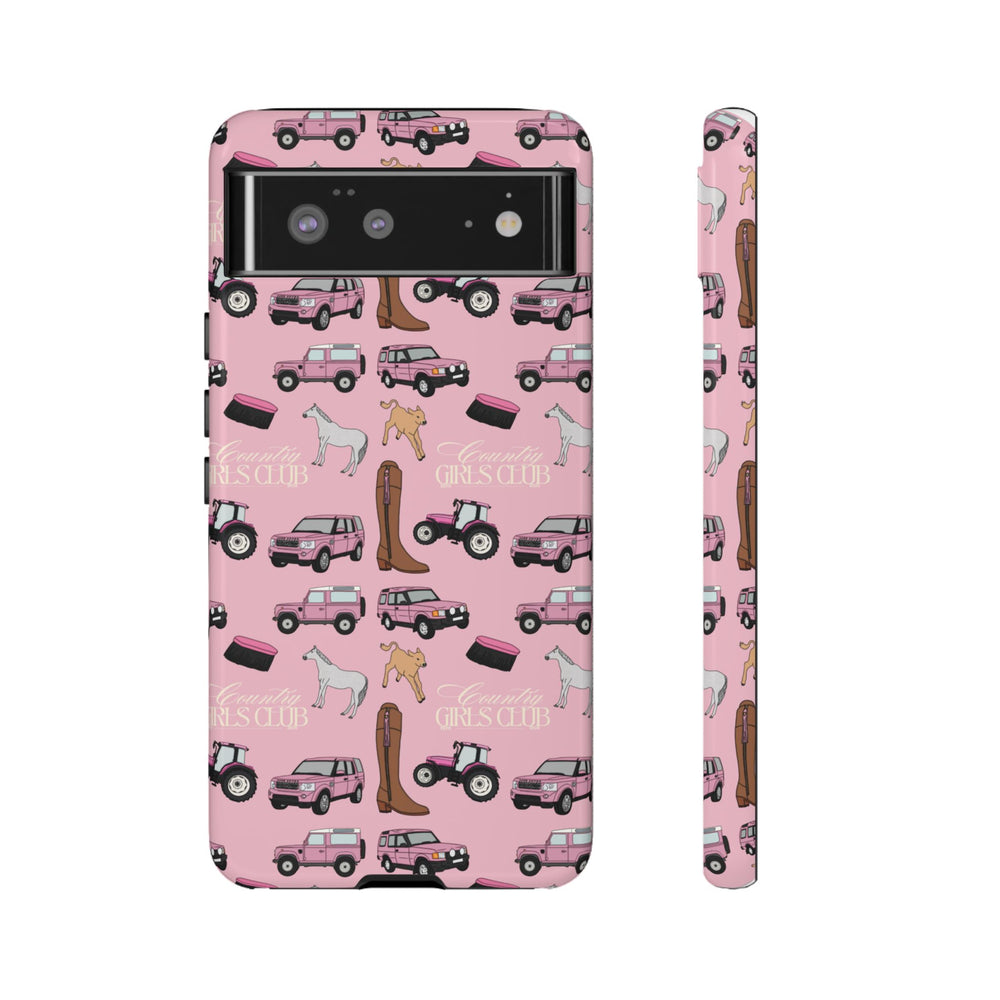 Pink Country Girls Club x Country Cases Android Phone Case