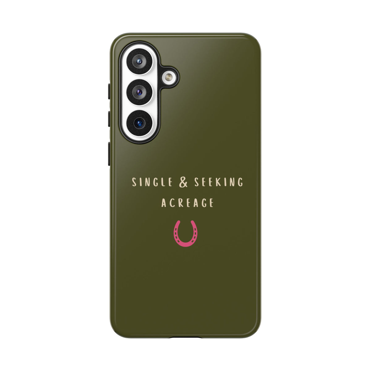Green & Pink Single & Seeking Acreage Case
