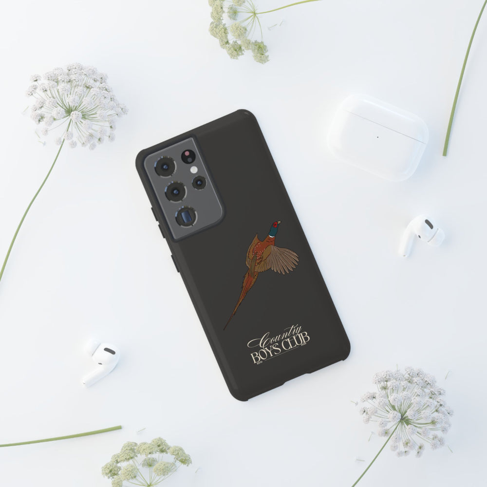Charcoal 'Country Boys Club Pheasant' Case  | CGC x Country Cases