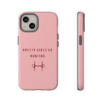Pink & Burgundy 'Pretty Girls Go Hunting' (Snaffle)