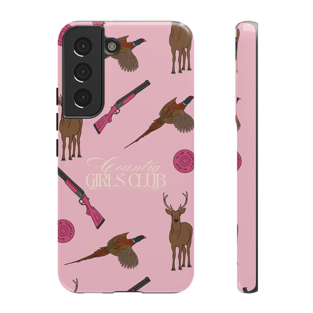 Pale Pink Girls Love Guns Case  | CGC x Country Cases