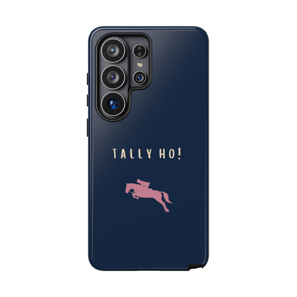 Navy & Pink 'Tally Ho!' (Horse)