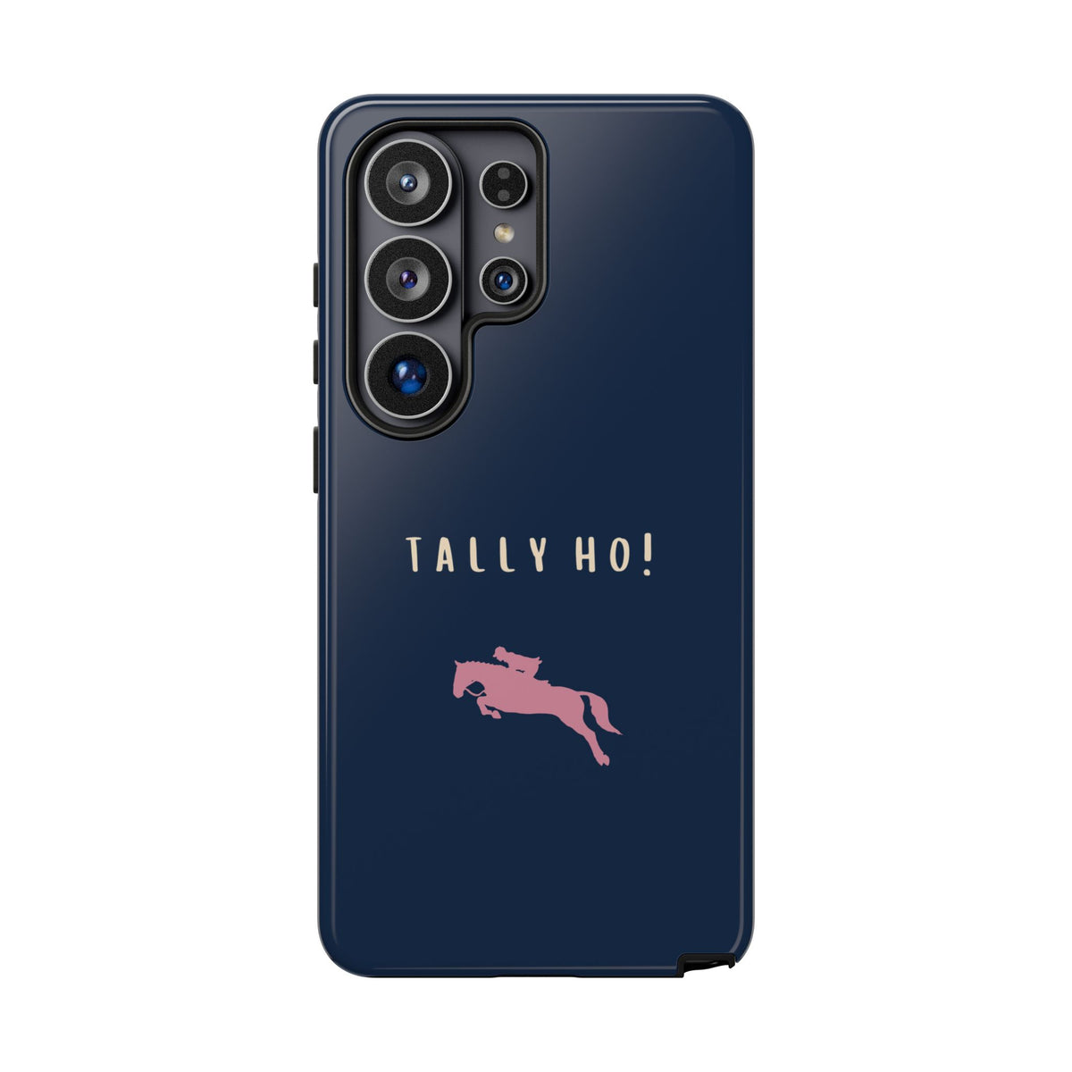 Navy & Pink 'Tally Ho!' (Horse)