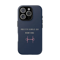Navy & Pink 'Pretty Girls Go Hunting' (Snaffle)