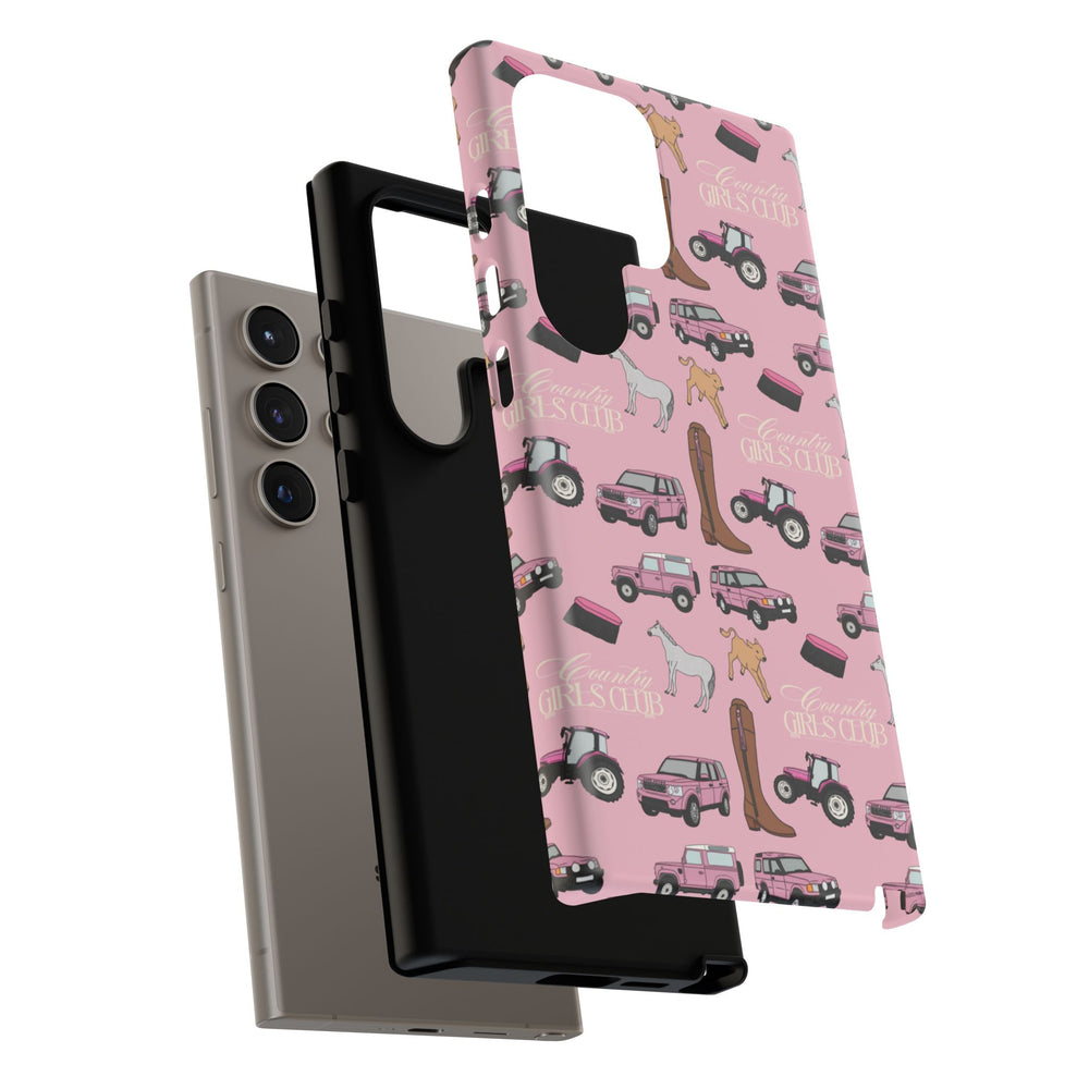 Pink Country Girls Club x Country Cases Android Phone Case