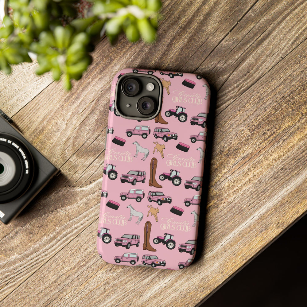 Pink Country Girls Club x Country Cases iPhone Case