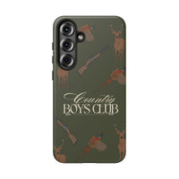 Forest Green Boys Love Guns Case  | CGC x Country Cases