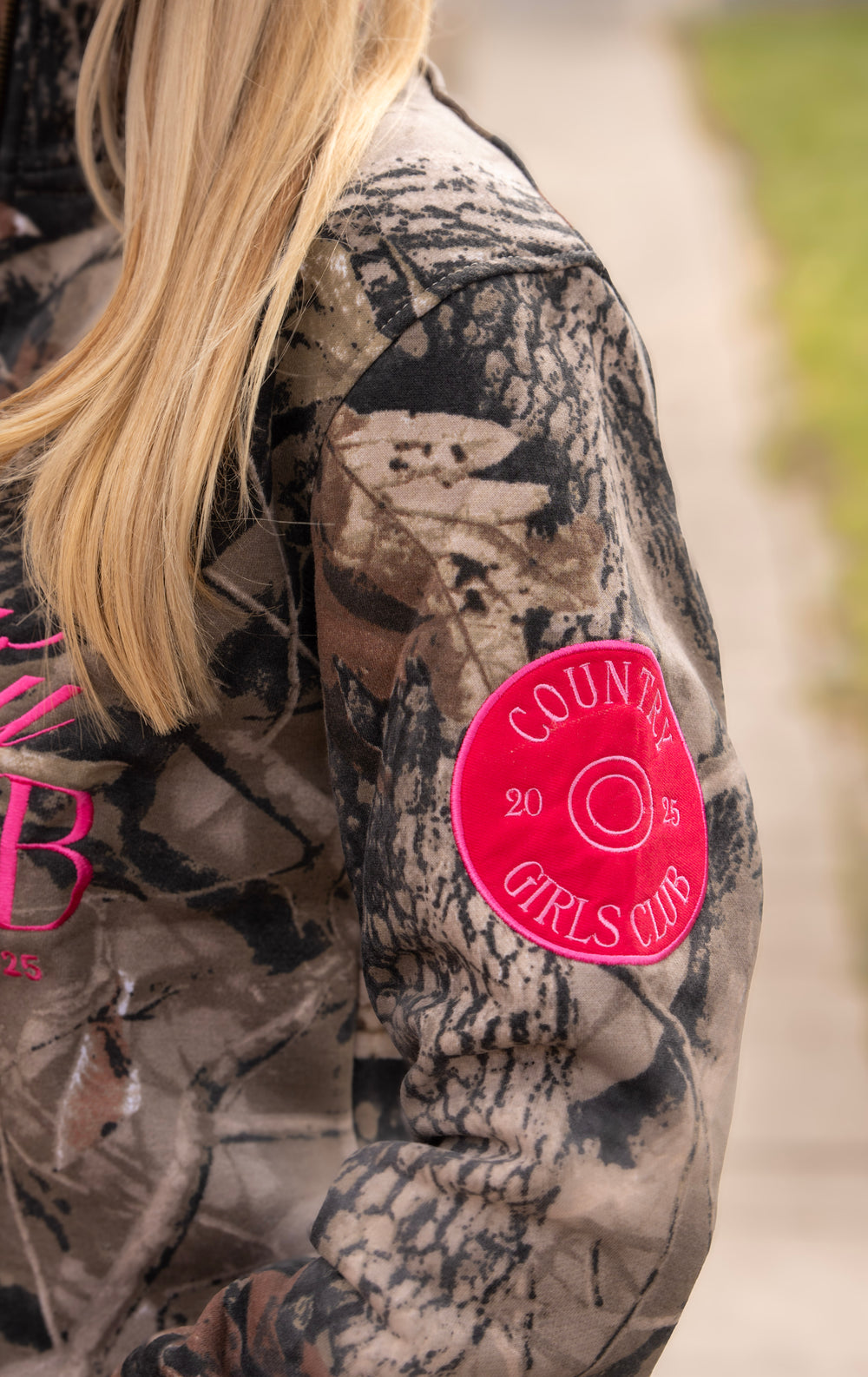 PRE-ORDER Shooting Season Quarter Zip - Camo | CGC x Herd & Healy