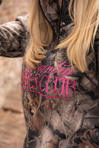 PRE-ORDER Shooting Season Quarter Zip - Camo | CGC x Herd & Healy