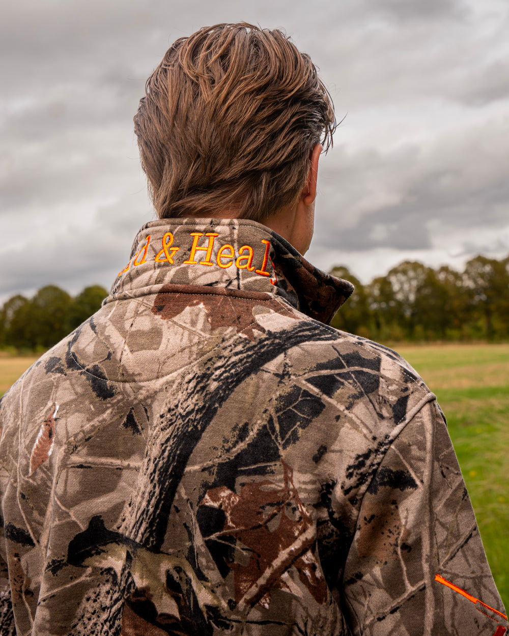 PRE-ORDER Country Boys Club Quarter Zip - Camo | CGC x Herd & Healy