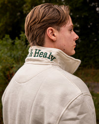 PRE-ORDER Country Boys Club Quarter Zip - Cream | CGC x Herd & Healy