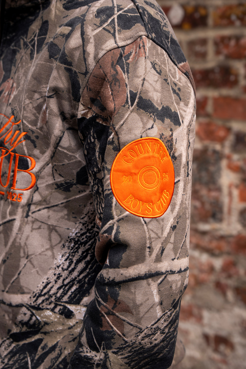 PRE-ORDER Country Boys Club Quarter Zip - Camo | CGC x Herd & Healy