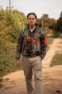 PRE-ORDER Country Boys Club Quarter Zip - Camo | CGC x Herd & Healy
