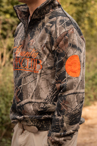 PRE-ORDER Country Boys Club Quarter Zip - Camo | CGC x Herd & Healy