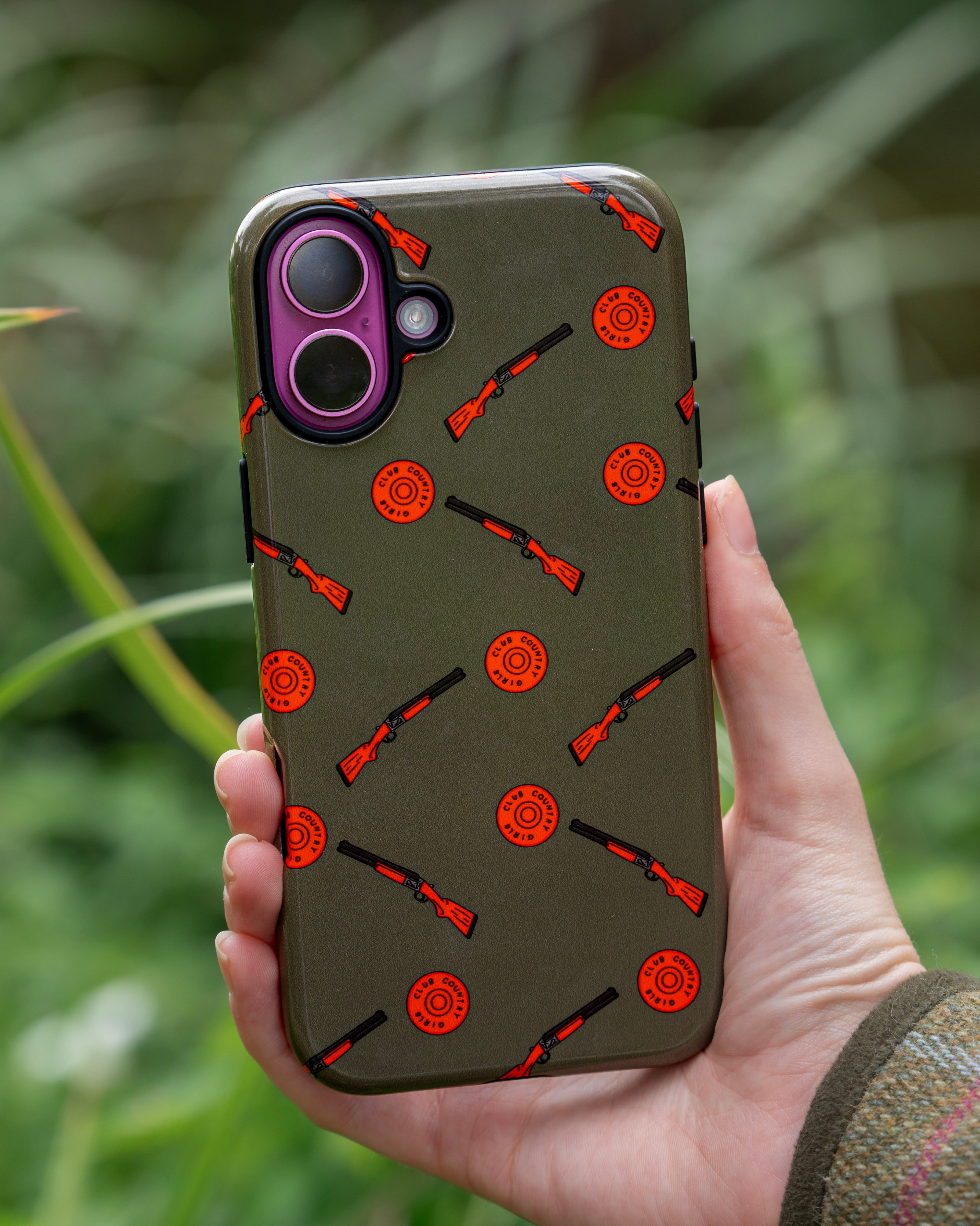 Green 'Shooting Season' iPhone Case  | CGC x Country Cases