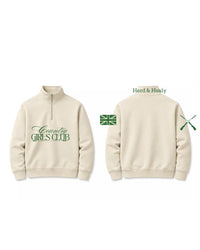 PRE-ORDER Shooting Season Quarter Zip - Cream | CGC x Herd & Healy